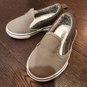 Gymboree Charcoal Slip-On Shoes